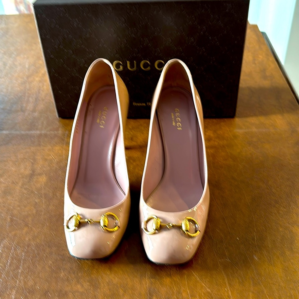 Authentic GUCCI Horsebit Pumps